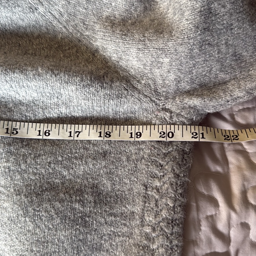 π REITMANS - Gray Turtleneck Sweater dress - size Medium - Picture 6 of 7